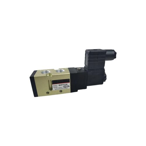 全新电磁阀QVP310二位三通  气动换向阀QVF3130 AC220V