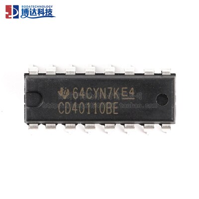 原装正品 直插 CD40110BE DIP-16 译码/锁存/显示驱动器芯片