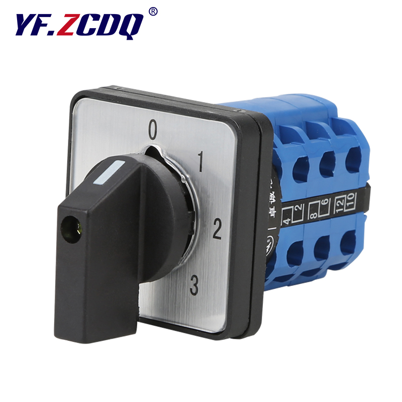 万能转换开关LW26-20 0-3/3四档三节双线三选一电源切换电路信号