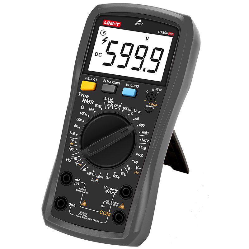 优利德UT890PRO高精度万用表数字多功能表测电压电流表电容万能表