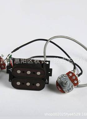 电吉他贝斯玫瑰木钢纸板三弦Alnico双拾音器 源头工厂直售