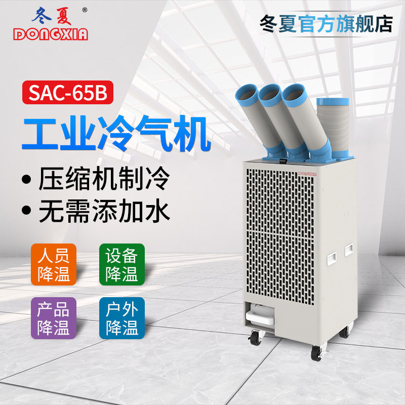 冬夏SAC-65B可移动式工业冷气机工厂车间降温产品设备降温冷风机