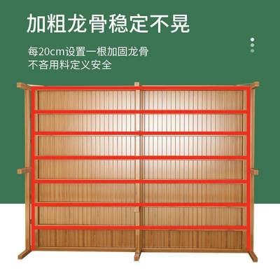 竹床折叠床单人双人成人家用午睡硬板床竹板床凉床简易实木竹木床