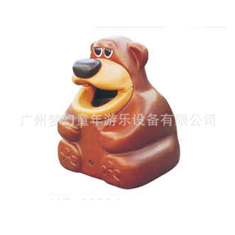 海豚玻璃钢垃圾桶海豚垃圾桶户外环卫垃圾桶动物造型垃圾桶