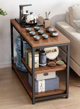 之家用小几茶桌茶台桌子沙发边侧边柜25585茶水柜代简现约简易移