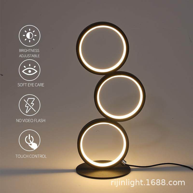 护眼台灯触摸调光调色创意柔和LED书桌智能遥控三色简约学习台灯,家装灯饰光源,装饰台灯,淘宝优惠券,粉丝福利购,淘宝优惠卷