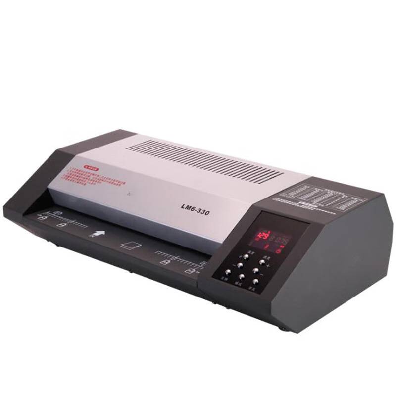 塑封机LM6-330 过塑宽度330MM 6根胶辊冷裱热裱