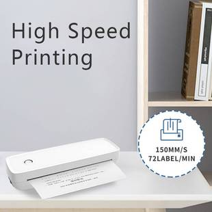 Mini printer打印机小型家用A4热敏打印机无线可连手机打印家用