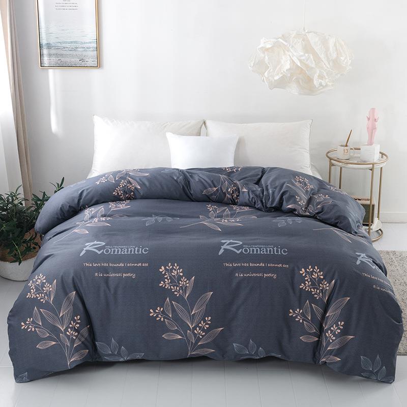 厂家直销纯棉被套单件全棉单双人学生宿舍被罩床上用品被子