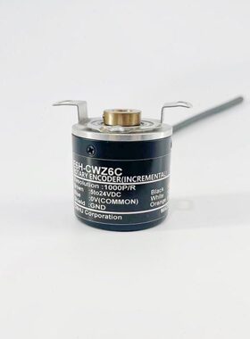 E6H-CWZ6C 2500P/R光电增量型旋转编码器 外径40中空轴 NPN输出