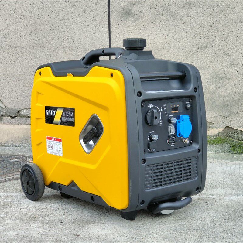 润通科技3/3.3kw超静音便携式数码变频发电机RATO家用R3100is
