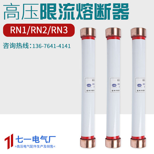RN1RN2RN3-10KV0.5A10A20A40安A50A100A高压熔断器限流熔断管