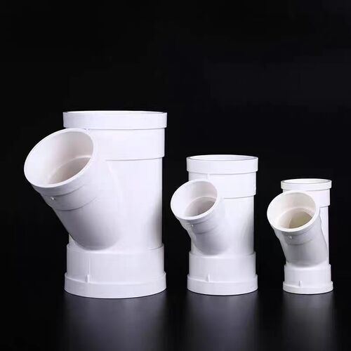 正三通pvc水管顺水变径接头50 75 110 160 200 250 315异径斜三通