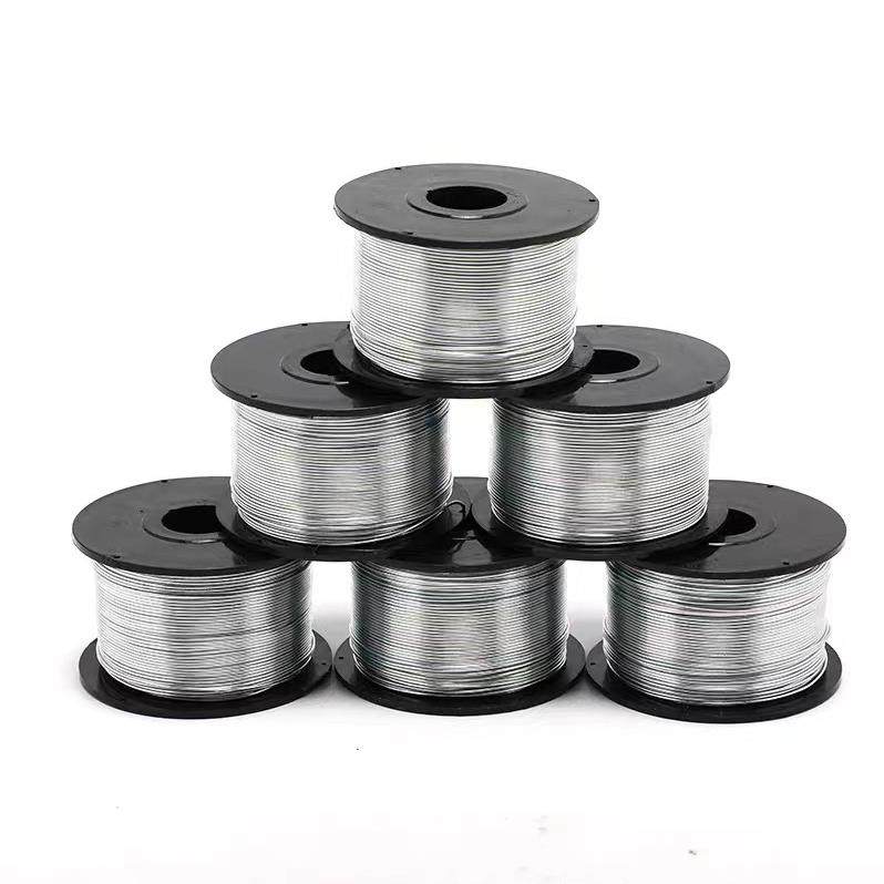 线缆挂缆光缆附挂机扎丝钢筋捆扎机铁丝镀锌扎丝钢丝绝缘烤漆扎丝