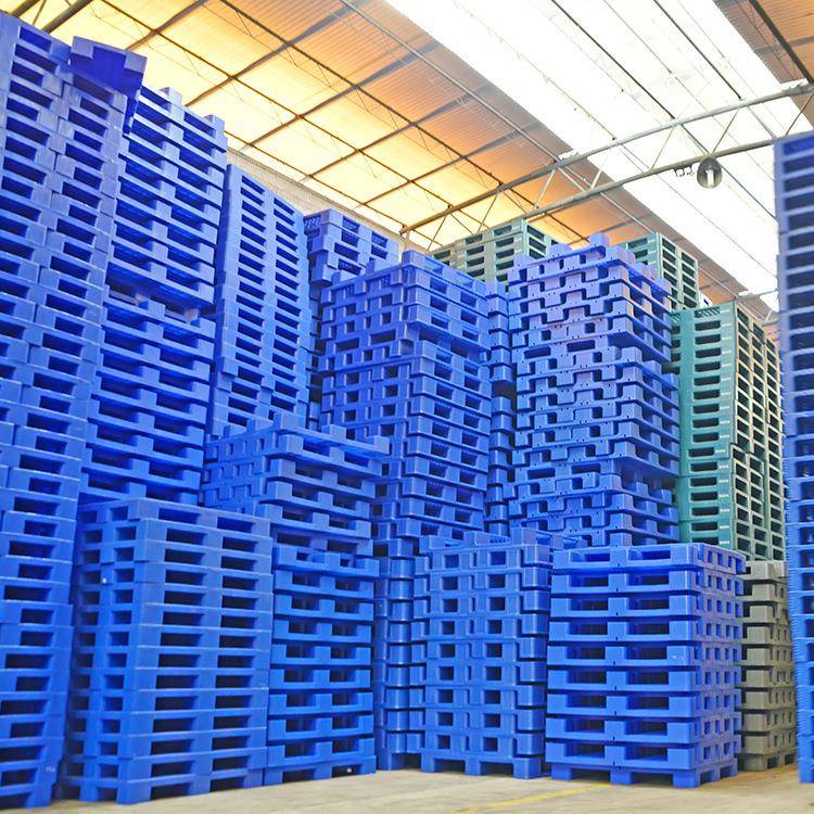 网川字塑料托盘仓库重THZ格型货架车运输塑料卡地台板加叉厚塑胶