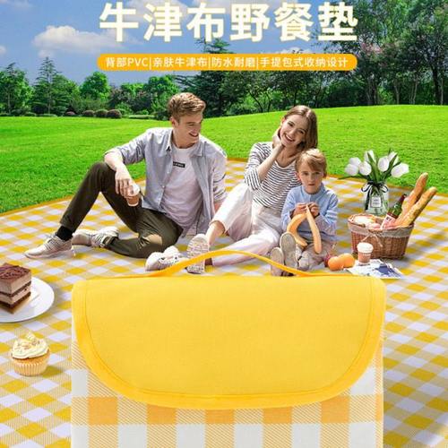春游户外野餐垫用品沙滩帐篷垫子抖音网红防潮垫郊游便携野餐布