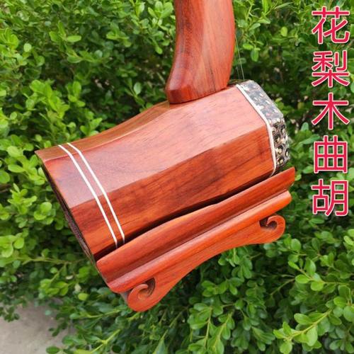 河南曲剧主弦曲胡花梨木大坐曲胡坠琴送曲胡弓初学演奏曲胡乐器