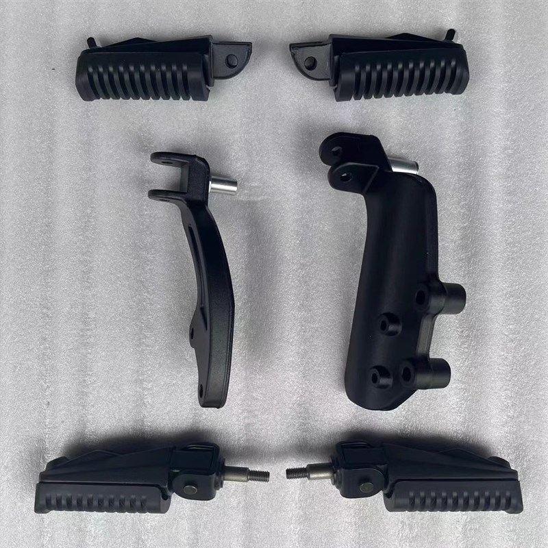 长江450脚蹬 脚踏板 CJ450S脚蹬支架 脚H踏 杆 板 长江400AS前后