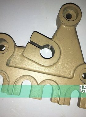 多臂式日发绞边齿轮左齿轮架4槽原厂配件主机厂配 绞边支架620401