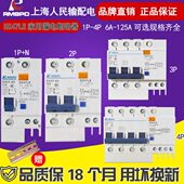 人民家用漏电保护器空调热水器断路器DZ47LE2P3A263A总闸漏保开关