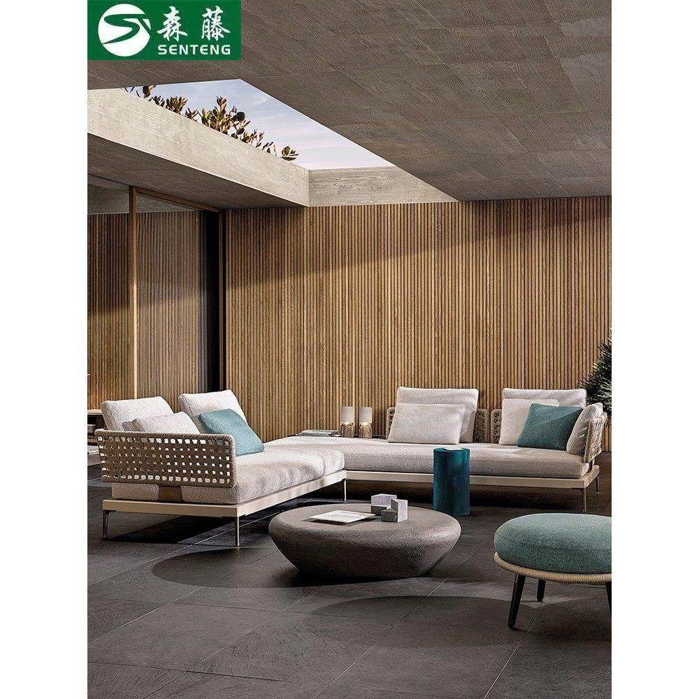 户外沙发北欧室外花园阳台别墅庭院藤编休闲转角沙发椅家具组合,3C数码配件,USB多功能数码宝,淘宝优惠券,粉丝福利购,淘宝优惠卷