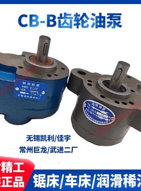 齿轮油泵CB-B10F4CBW6R2.5常州宏志巨龙无锡佳宇凯利上海卫东液压