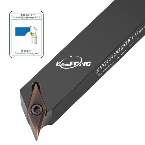 数控车刀杆 SVQCR2020K16/SVQCR2525N11/SVQCL/117.5度外圆刀