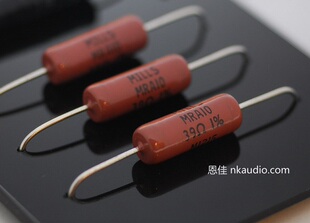 美国秒斯Mills MRA10W 宇航级无感线绕阴极分频电阻器
