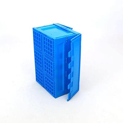 600-80折叠箱 XCD玩具收纳转箱汽车后备塑配料箱工厂2周箱可盖多