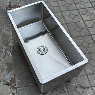 不锈钢拖把池家用庭院一体落518地式台不锈钢水槽商阳卫生用间麦