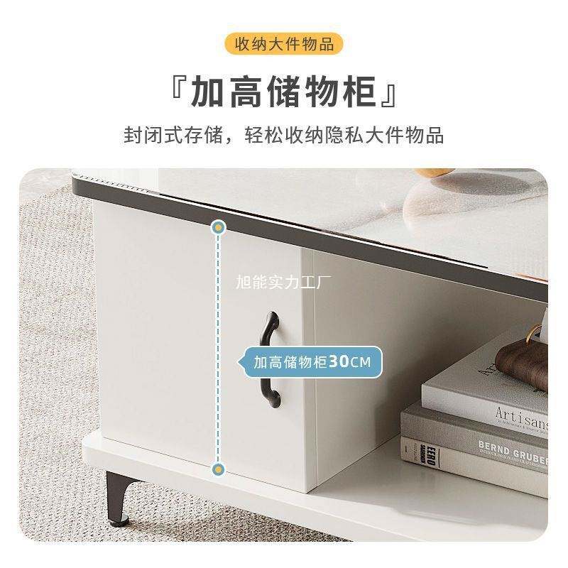 简易茶几客厅家用小户型茶几桌简约现代阳台茶台钢化玻璃轻奢茶桌