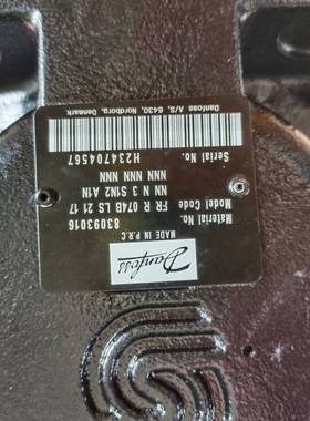 90R055DD 90R075DD  高压变量泵 电控泵 农业机械用 规格全