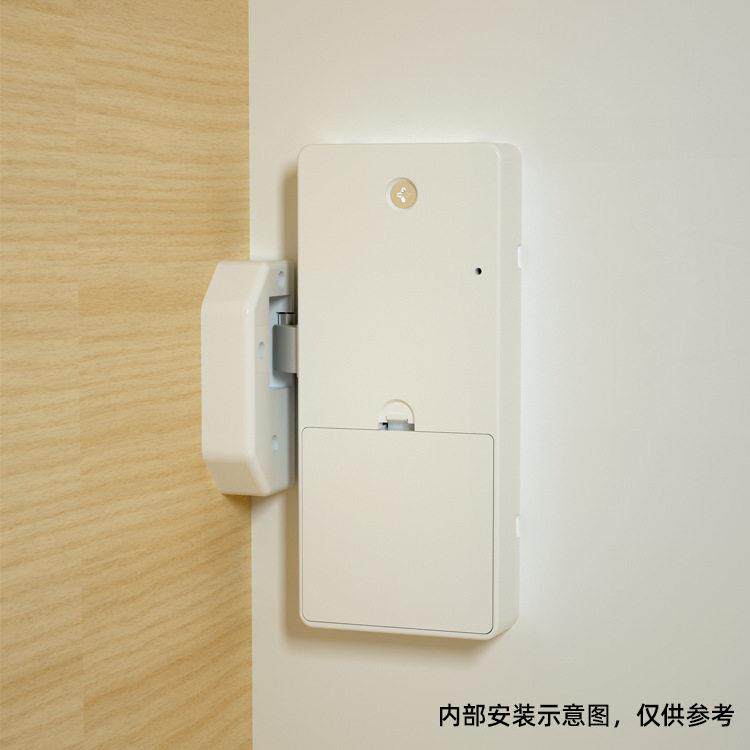 智能电子密码柜锁EM118锁公文件感应储柜锁物柜用更衣家柜锁橱柜