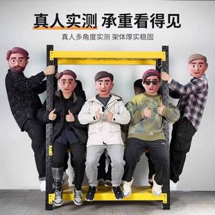 带防尘帘货架置物架多层家用行李箱落地客厅收纳架阳台储物铁架子