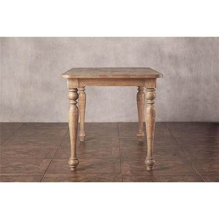 W8TMZC1897桌经长典式美式乡村餐欧法式田园风格复古做旧全实木圆