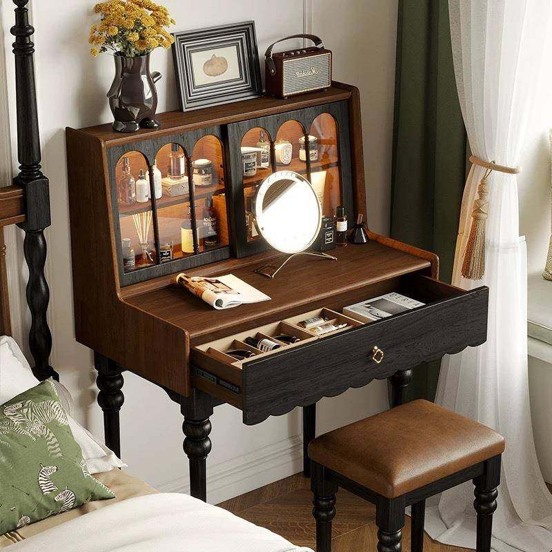 法式复古妆小户型卧室JKK小型书桌窄约款化妆简美式梳实梳木妆台,鲜花速递/花卉仿真/绿植园艺,割草机/草坪机,淘宝优惠券,粉丝福利购,淘宝优惠卷