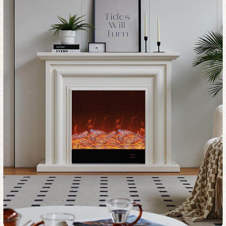 1.8/59法2/2.4米式简炉约壁炉电视柜 民宿家用别墅客取厅仿真火壁