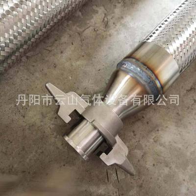 销售高压充装软管 槽车充装波纹管 大口径法兰波纹管 CGA870软管