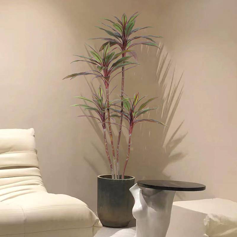 仿真绿植造景朱蕉盆栽室内客厅沙发装饰高端轻奢仿真植物盆景假树
