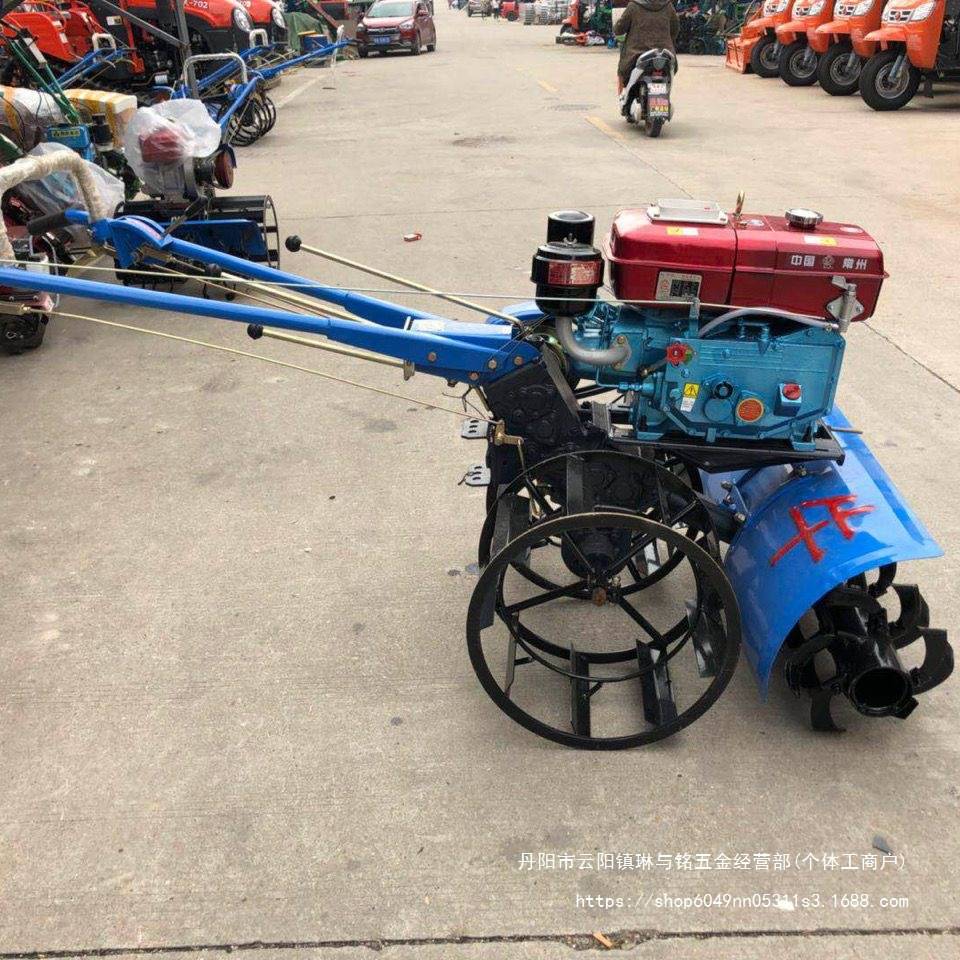 广西汽牛5-80型四驱微耕机水田旱地果园物流到县城汽油旋耕机