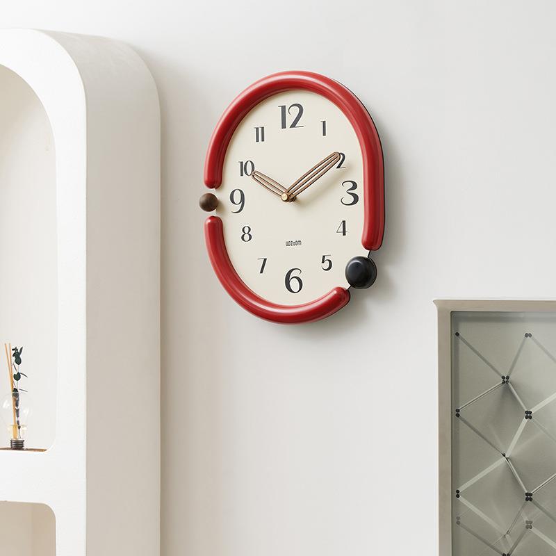 w5oz简oom免打孔表挂钟客厅约大气202新TYOS420款创意轻奢时钟挂