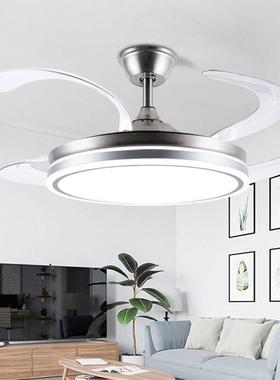 隐0形风扇灯2灯29685新款吊扇客厅卧室餐厅吸顶带电风扇吊灯代简