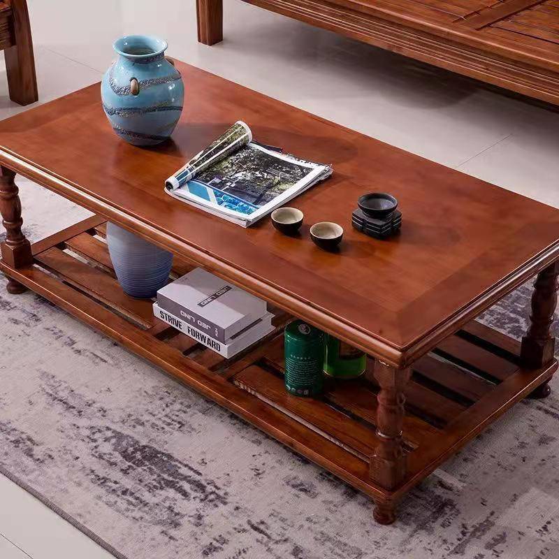 纯实木沙发简约办公客小厅户型约沙发室经济便MAE宜实简用全木头