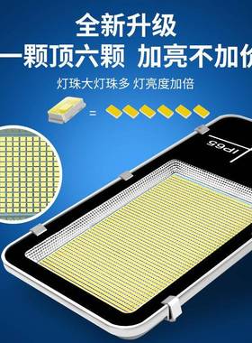 外灯庭院灯家功用照明灯l0ed超亮160w023大率户防水带灯杆路灯