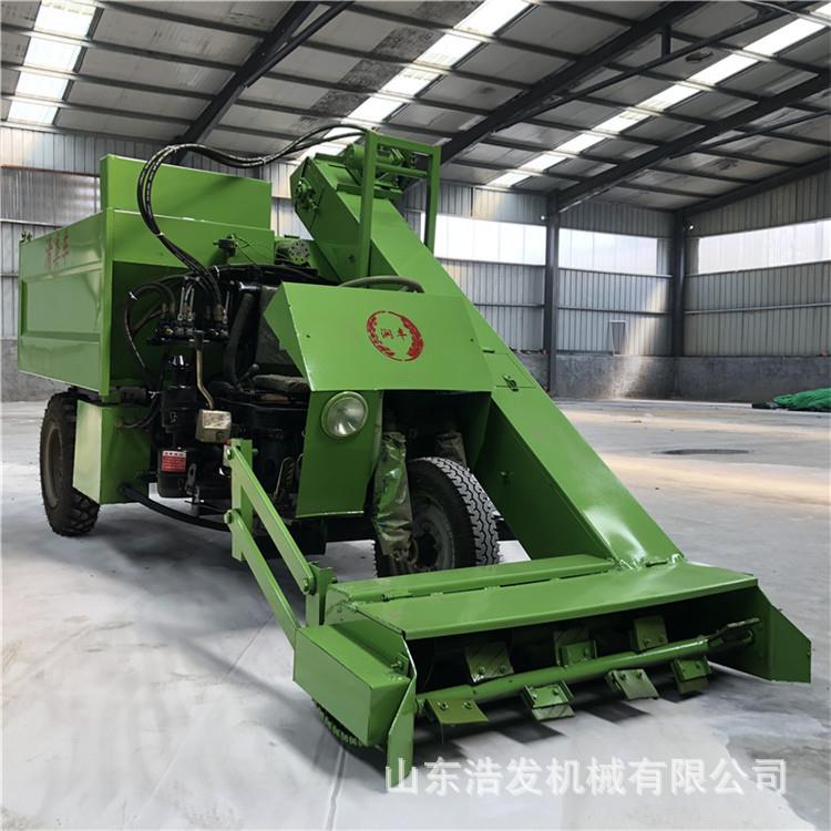 三轮小型牛自圈除粪车全VCF式动刮板养殖清粪车粪后斗自卸式扒粪