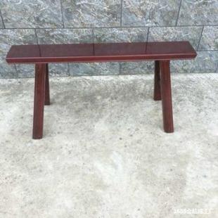 中式 仿古仙桌家用四方桌木饭店实桌面凳八917组合正方形馆快餐桌