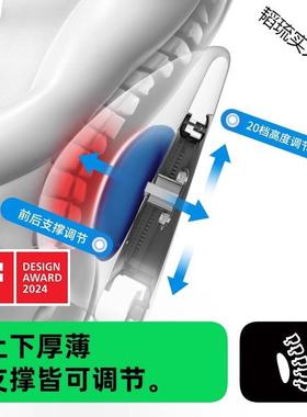 车腰靠调节式护腰202RGK5可汽款靠背腰垫车载座靠垫车用椅腰枕