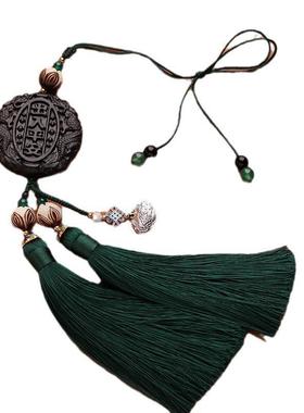 创意汽车吊挂出入平安车符载保装品高档饰IWR挂件吊饰坠饰车内黑