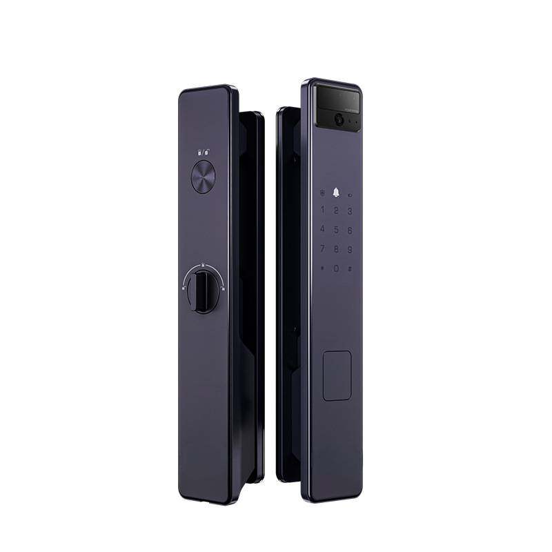 ? 指纹锁人脸锁双开门专用副锁装饰锁（需搭配主锁使用）