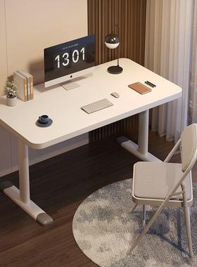 可升桌子学电脑降桌台式家用YEN儿童桌习书学生写字桌床边办公小桌子